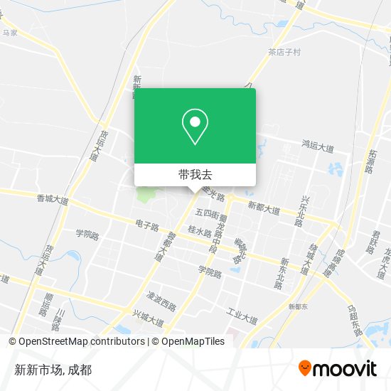 新新市场地图