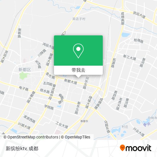 新缤纷ktv地图