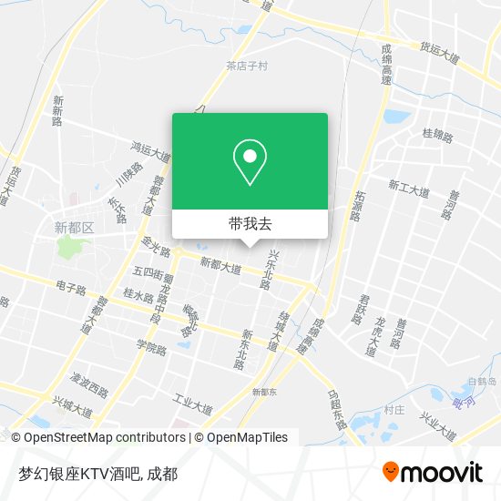梦幻银座KTV酒吧地图
