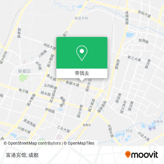 富港宾馆地图