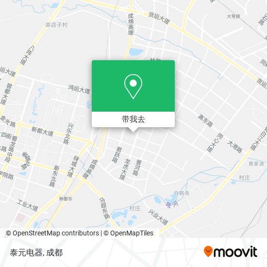泰元电器地图