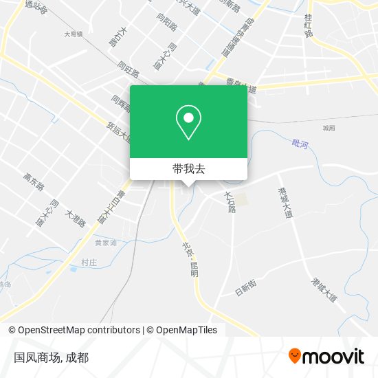 国凤商场地图