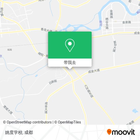 姚度学校地图