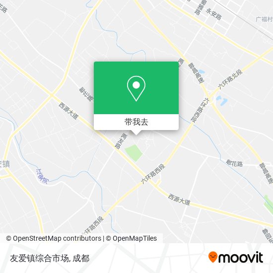 友爱镇综合市场地图