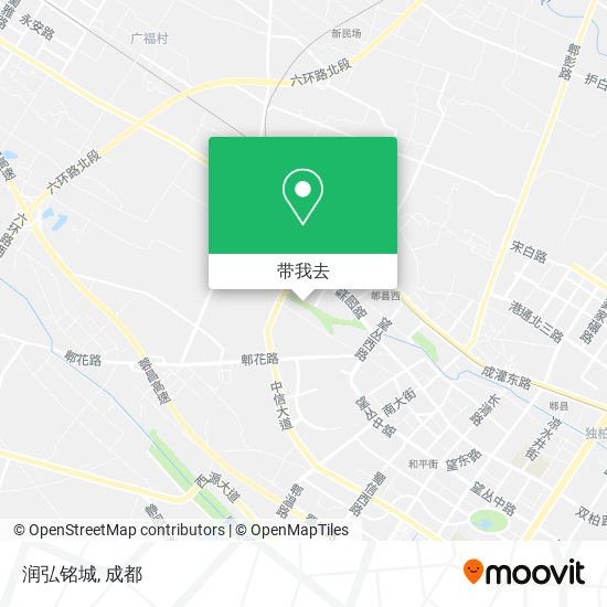润弘铭城地图