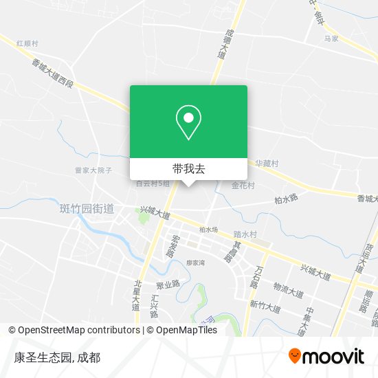 康圣生态园地图