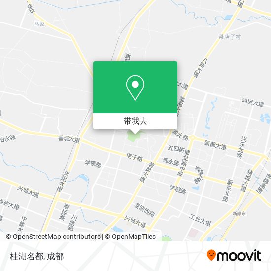 桂湖名都地图