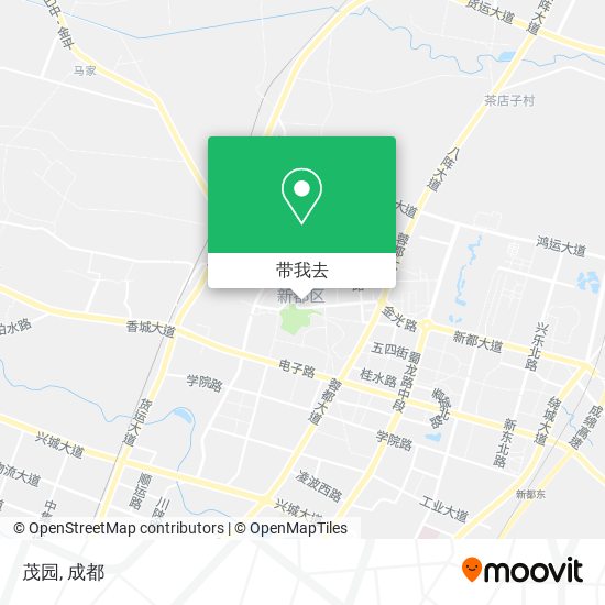 茂园地图