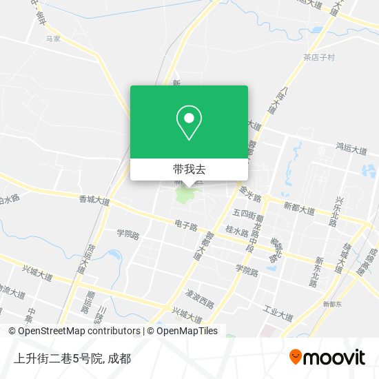 上升街二巷5号院地图