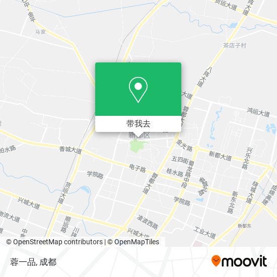 蓉一品地图