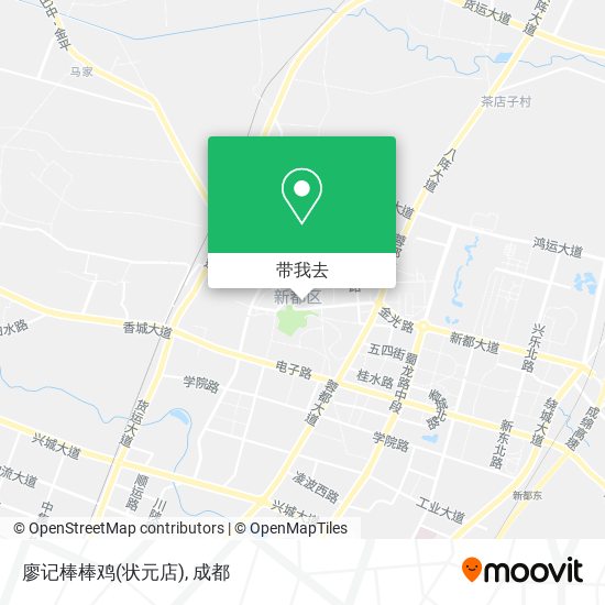 廖记棒棒鸡(状元店)地图