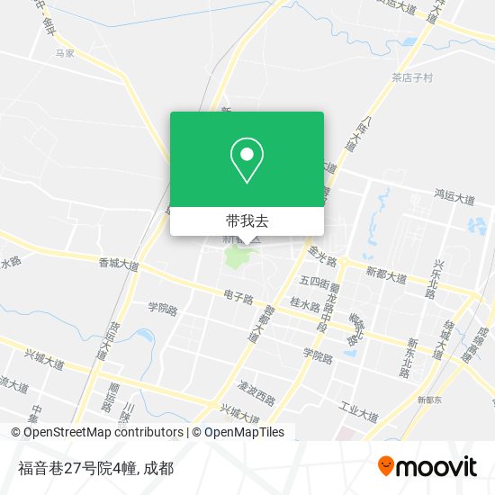 福音巷27号院4幢地图