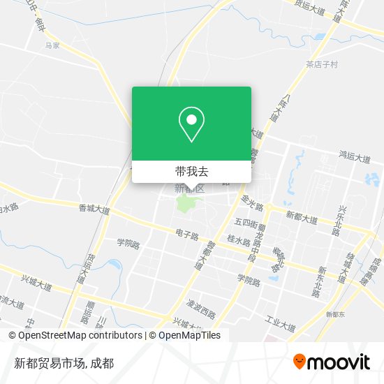 新都贸易市场地图
