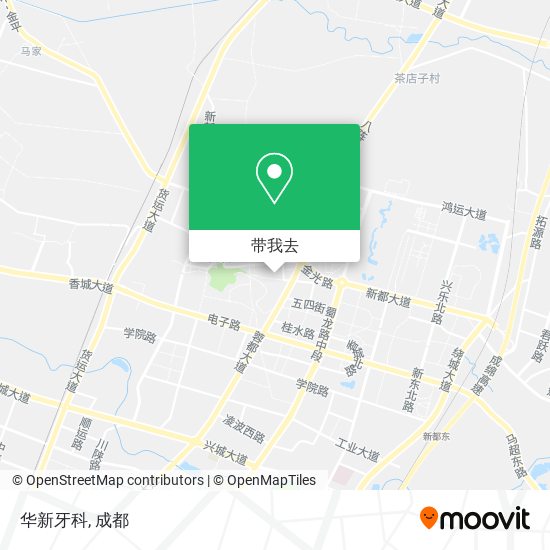 华新牙科地图