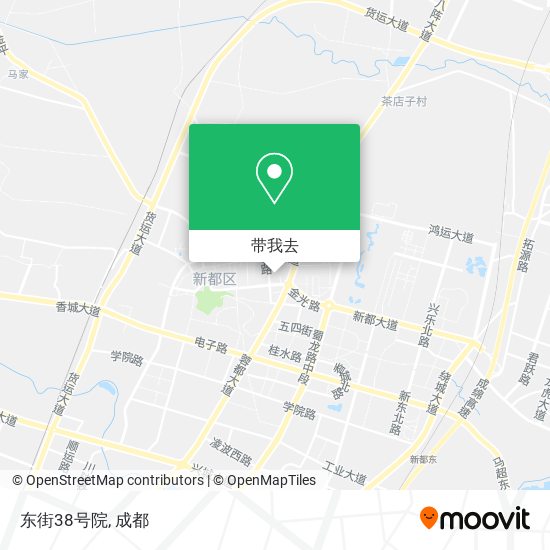 东街38号院地图