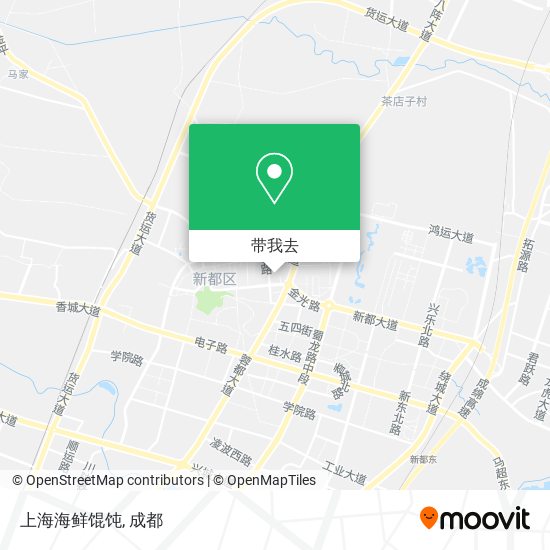 上海海鲜馄饨地图