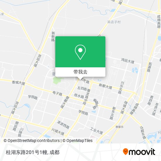 桂湖东路201号1幢地图