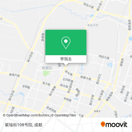 紫瑞街108号院地图