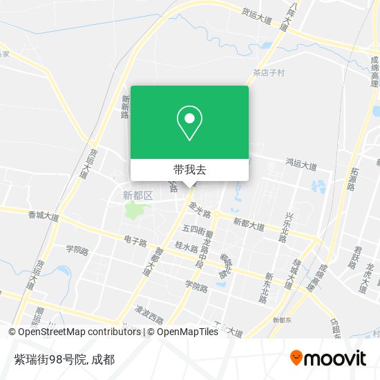 紫瑞街98号院地图