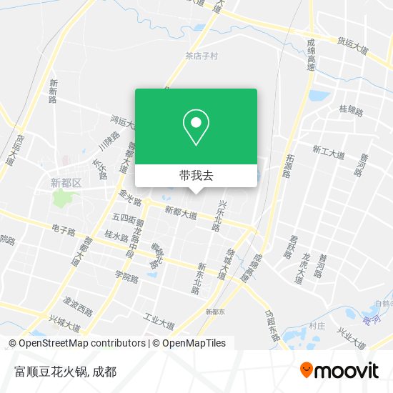 富顺豆花火锅地图