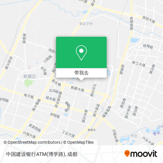 中国建设银行ATM(博学路)地图