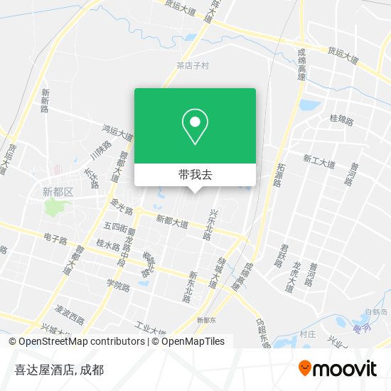 喜达屋酒店地图