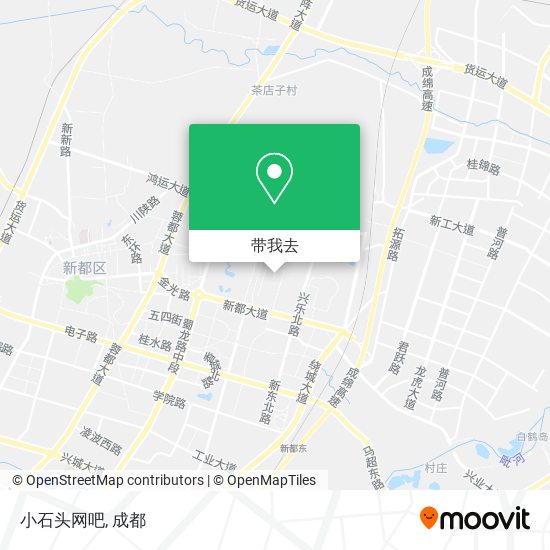 小石头网吧地图