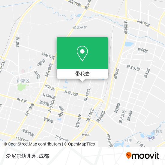 爱尼尔幼儿园地图
