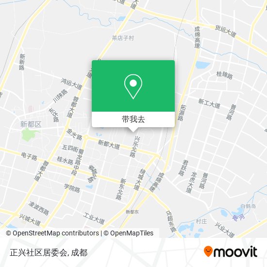 正兴社区居委会地图