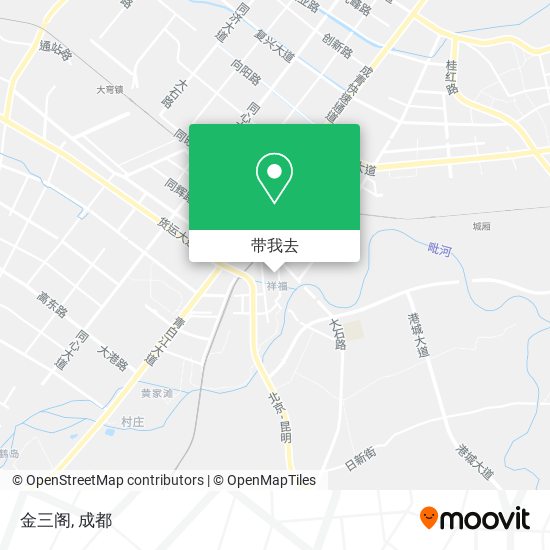金三阁地图