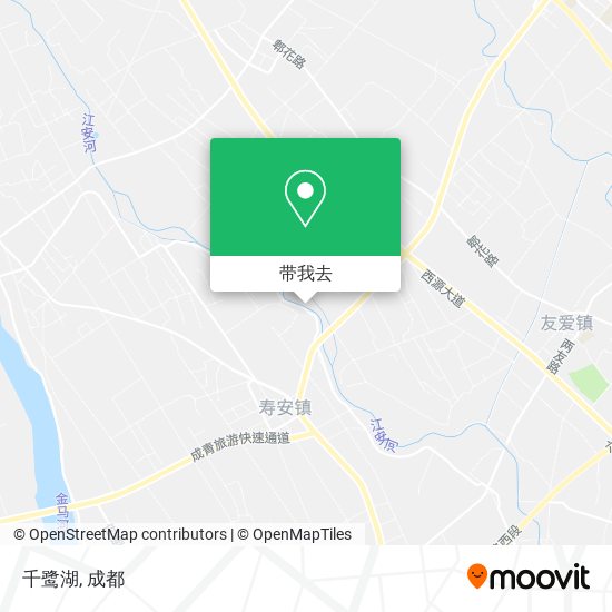 千鹭湖地图