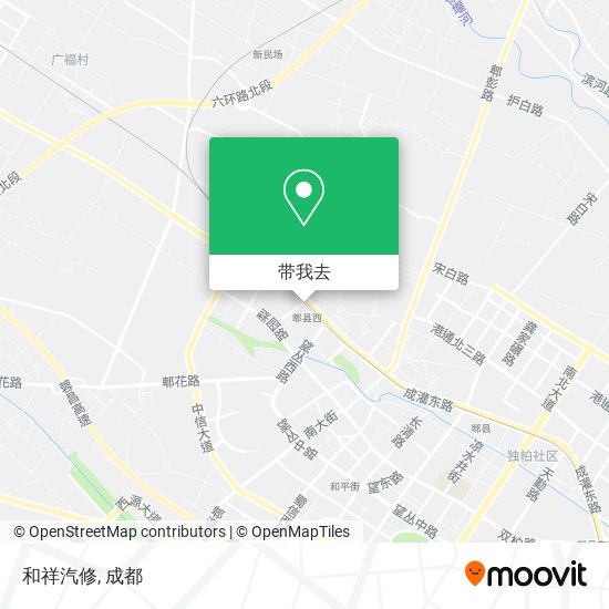 和祥汽修地图