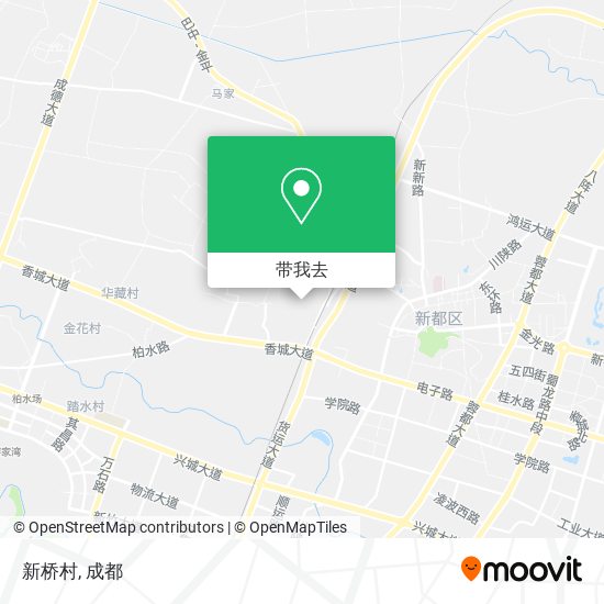新桥村地图