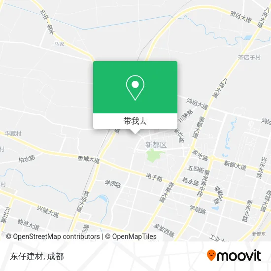 东仔建材地图