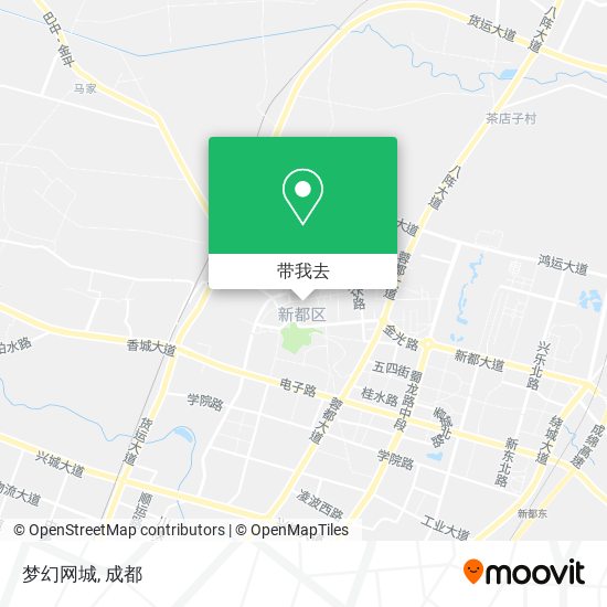 梦幻网城地图