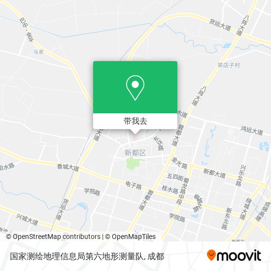 国家测绘地理信息局第六地形测量队地图