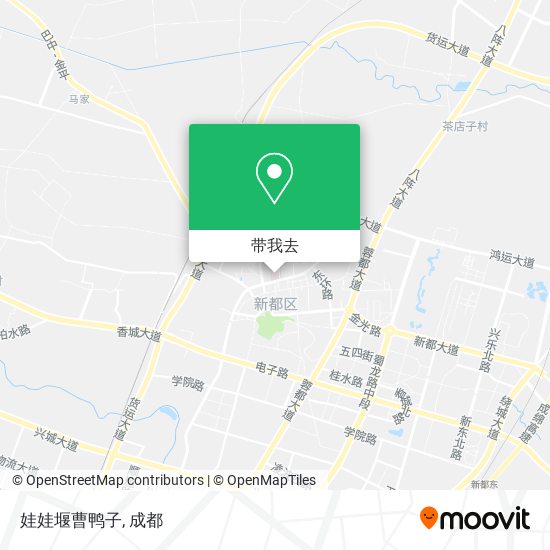 娃娃堰曹鸭子地图