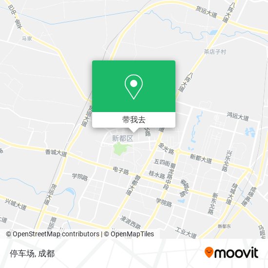 停车场地图