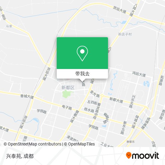 兴泰苑地图