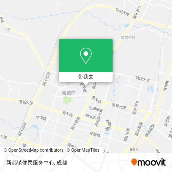 新都镇便民服务中心地图