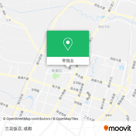 兰花饭店地图