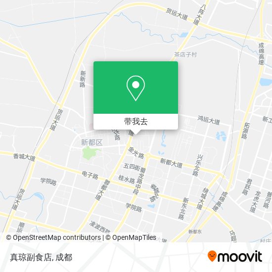 真琼副食店地图