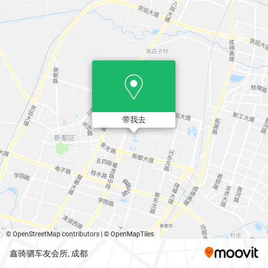 鑫骑驷车友会所地图