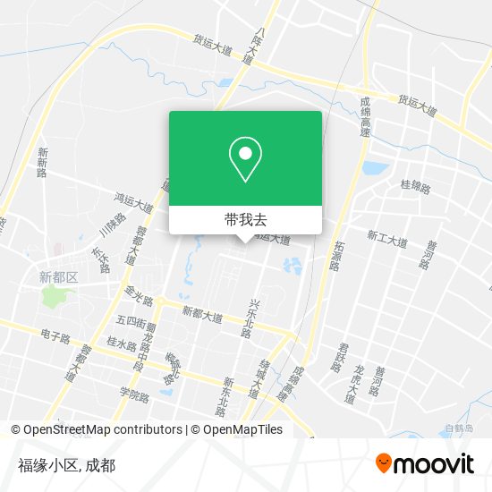 福缘小区地图
