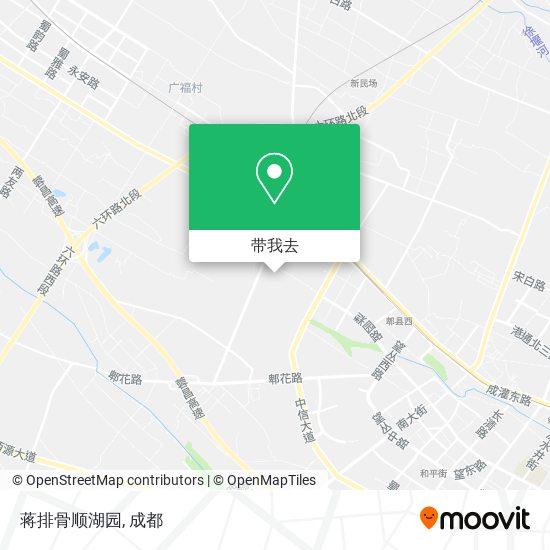 蒋排骨顺湖园地图