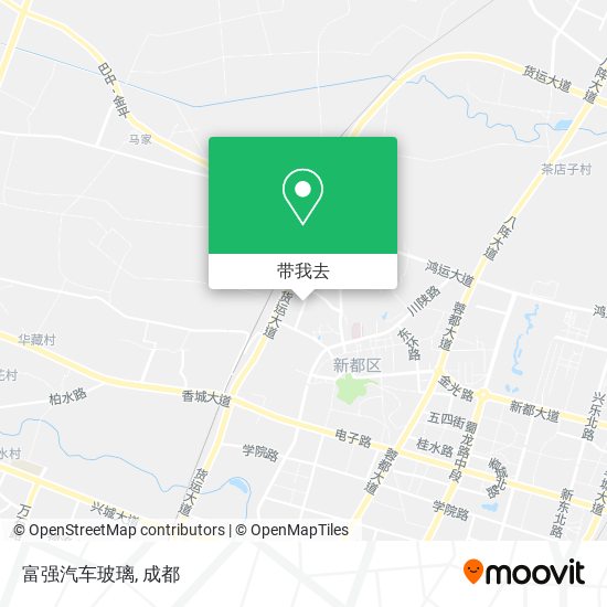 富强汽车玻璃地图