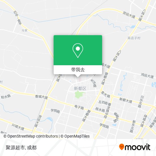 聚源超市地图
