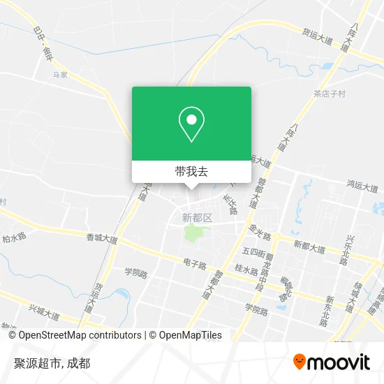 聚源超市地图