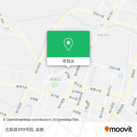 北新路393号院地图