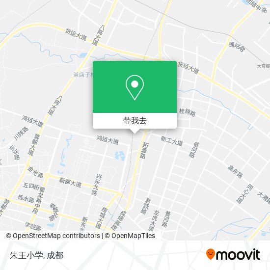 朱王小学地图